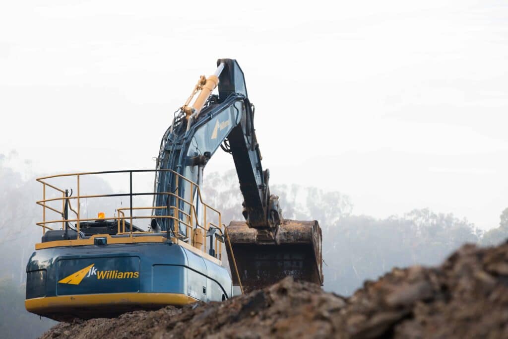 JK Williams Excavator