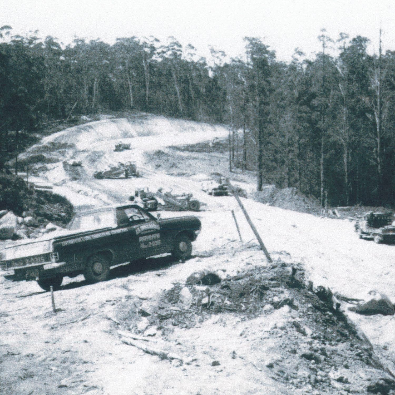 JK Williams Ute Old Pacific Highway Upgrade